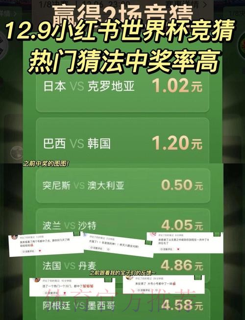 世界杯竞猜平台：提升中奖概率的实用攻略